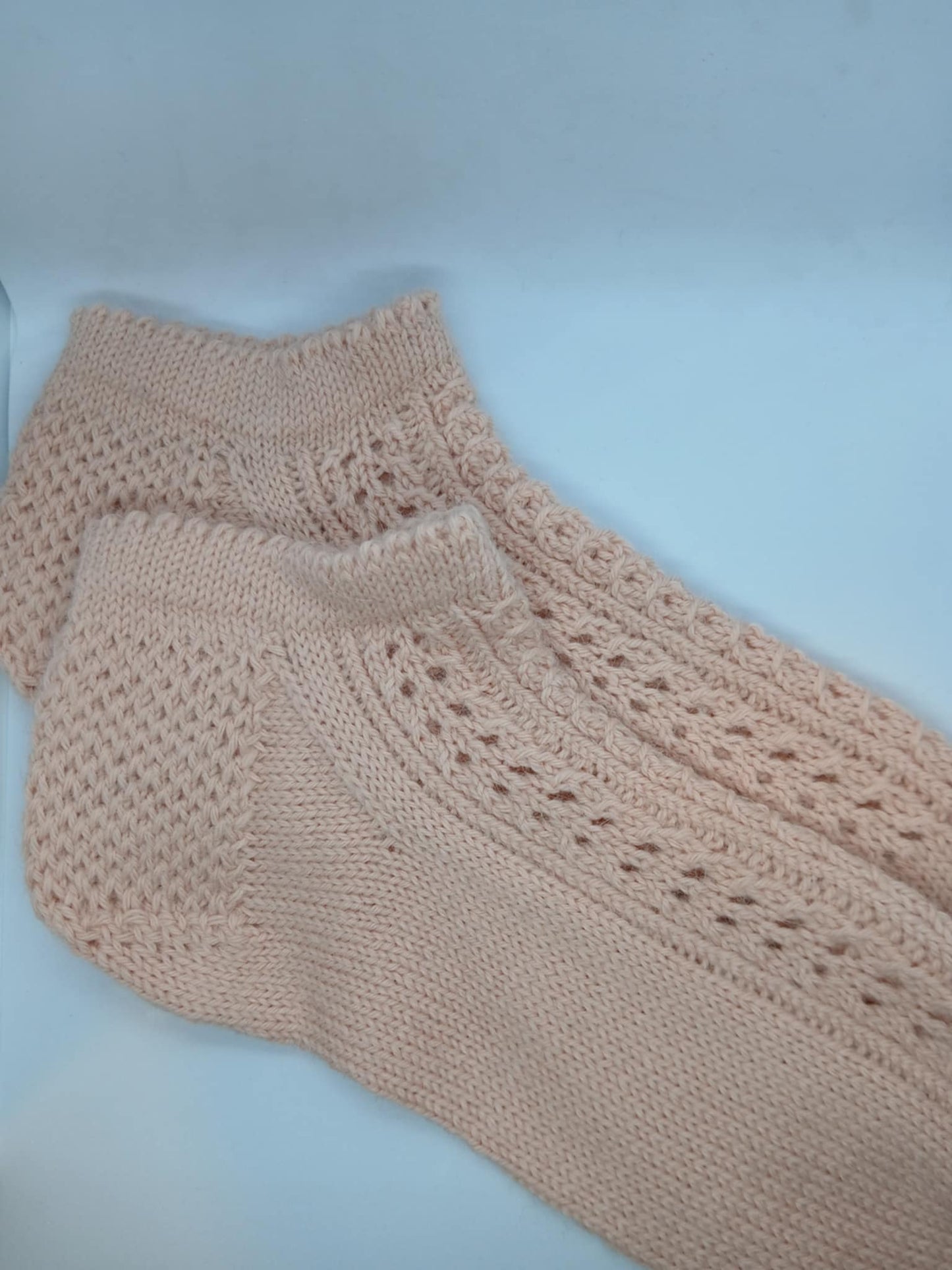 "Fin på tå" sokker i Alpakka og ull