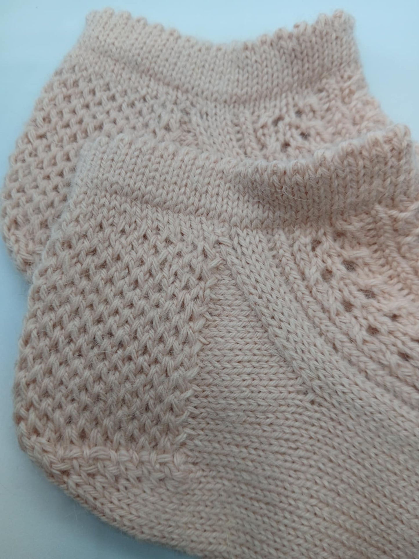 "Fin på tå" sokker i Alpakka og ull