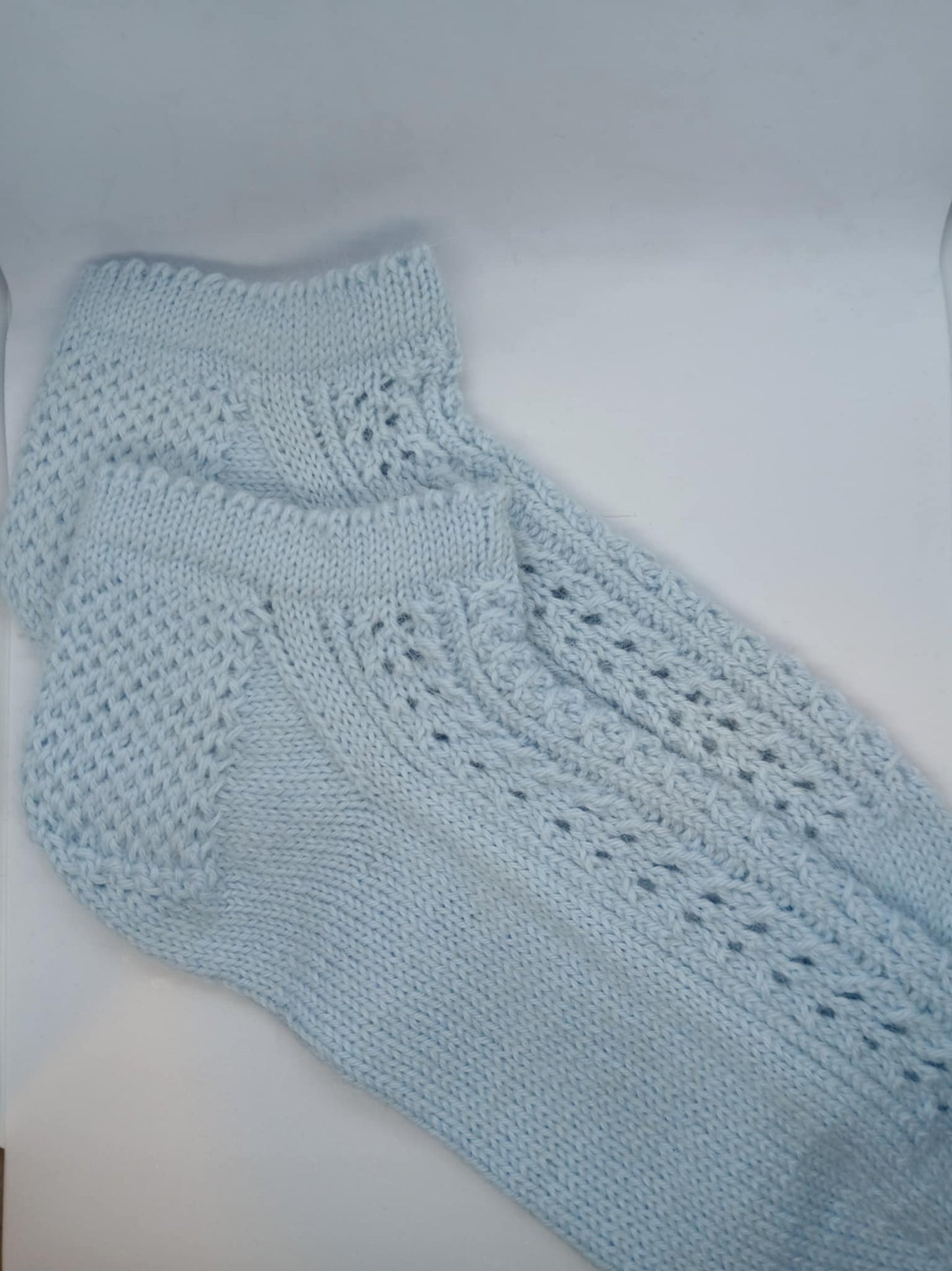 "Fin på tå" sokker i Alpakka og ull