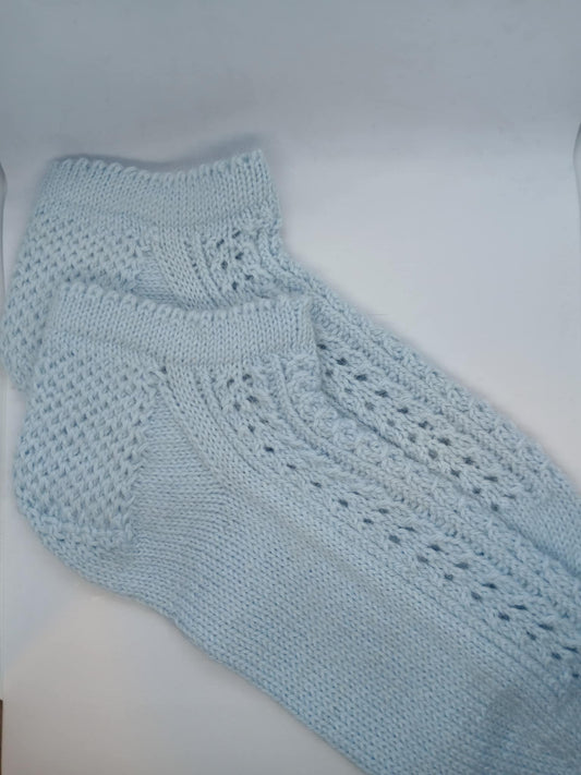 "Fin på tå" sokker i Alpakka og ull