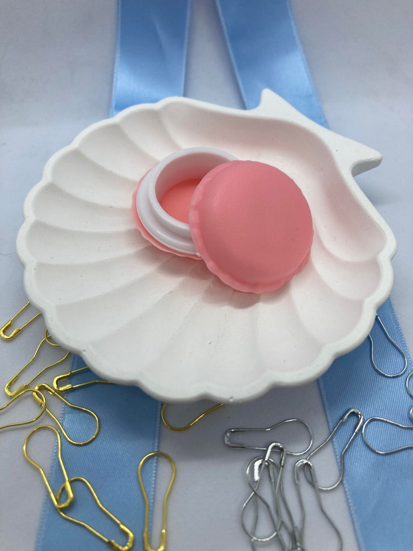 Makronbokser med 10 pæremarkører