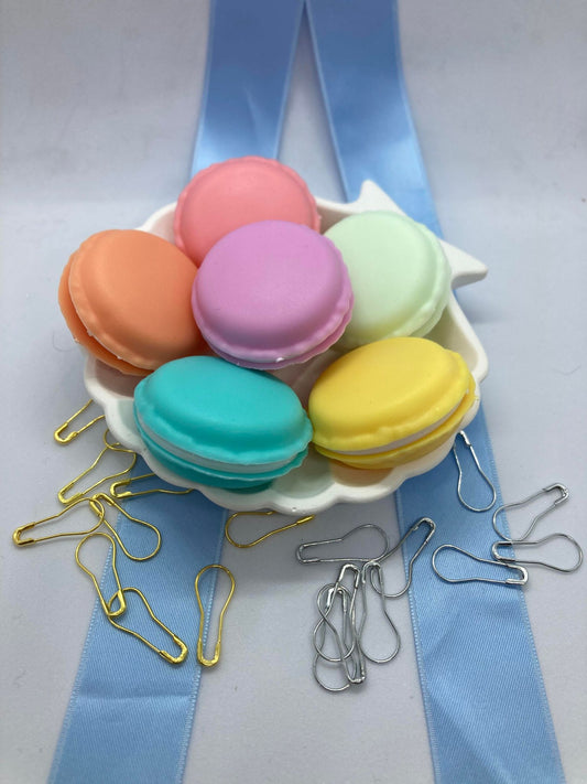 Makronbokser med 10 pæremarkører