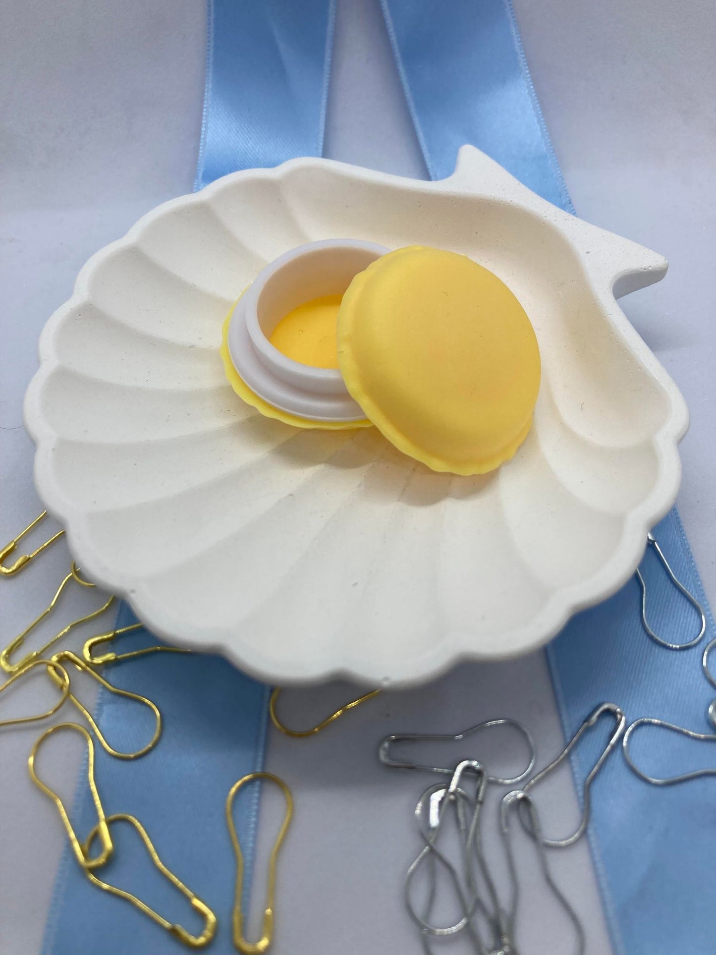 Makronbokser med 10 pæremarkører