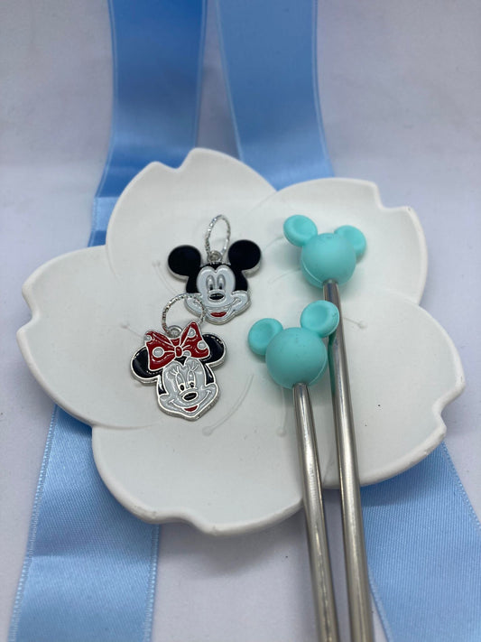 Mikke og Minnie mintgrønn