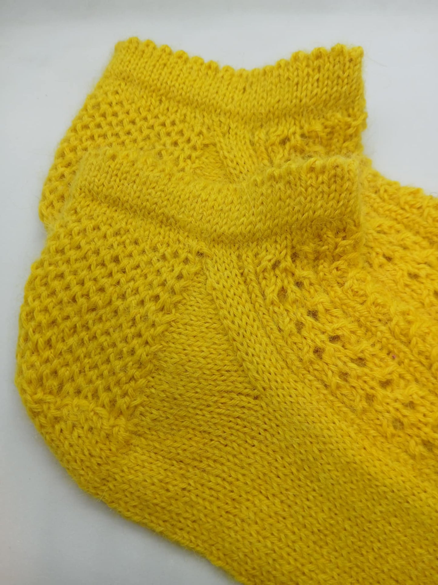 "Fin på tå" sokker i Alpakka og ull