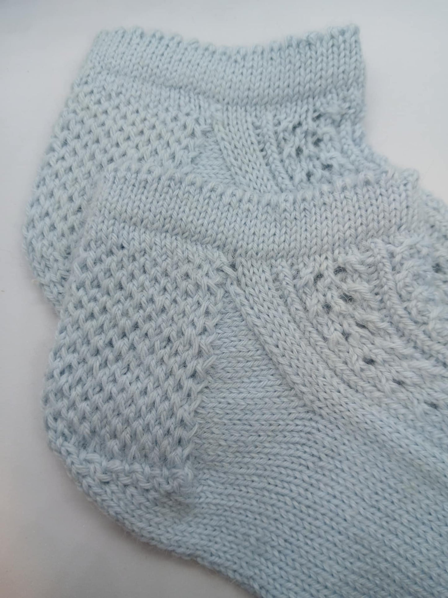 "Fin på tå" sokker i Alpakka og ull