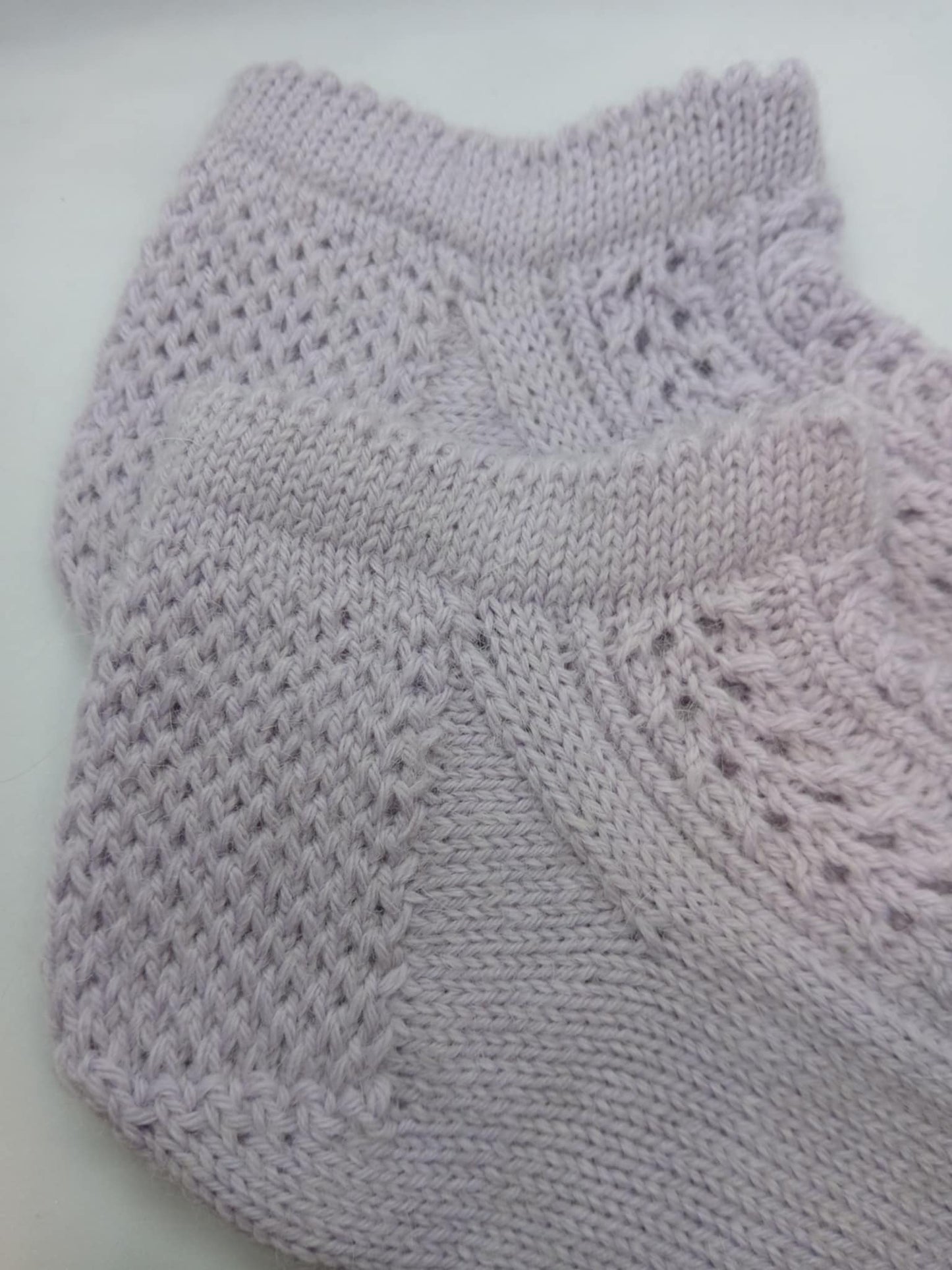 "Fin på tå" sokker i Alpakka og ull