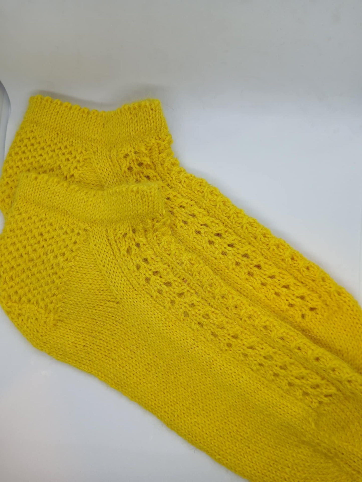 "Fin på tå" sokker i Alpakka og ull