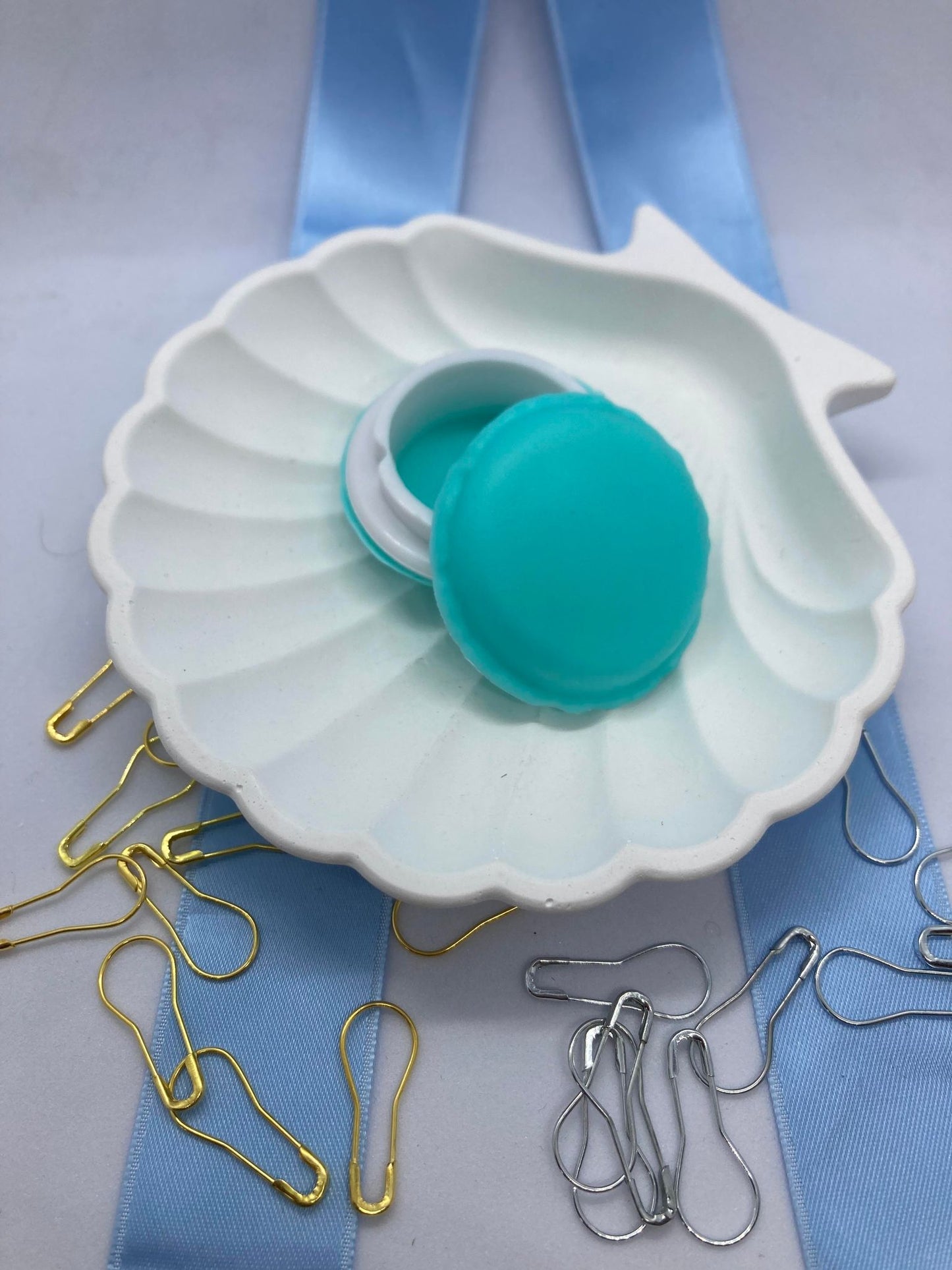 Makronbokser med 10 pæremarkører